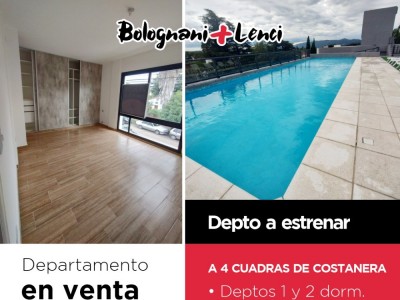 DEPARTAMENTOS EN VENTA DE 1 Y 2 DORMITORIOS